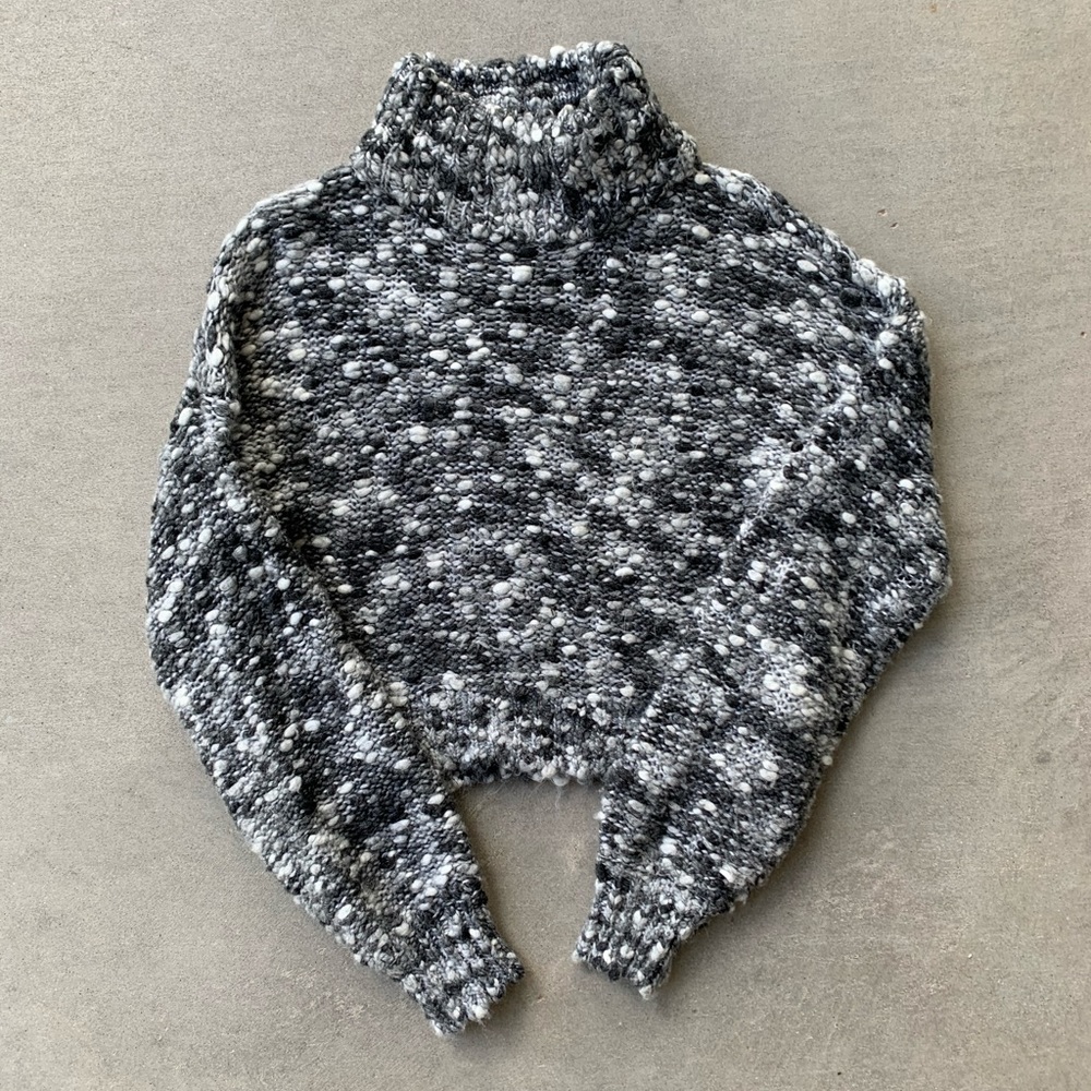 Marble Hollister Sweater Turtle Neck
